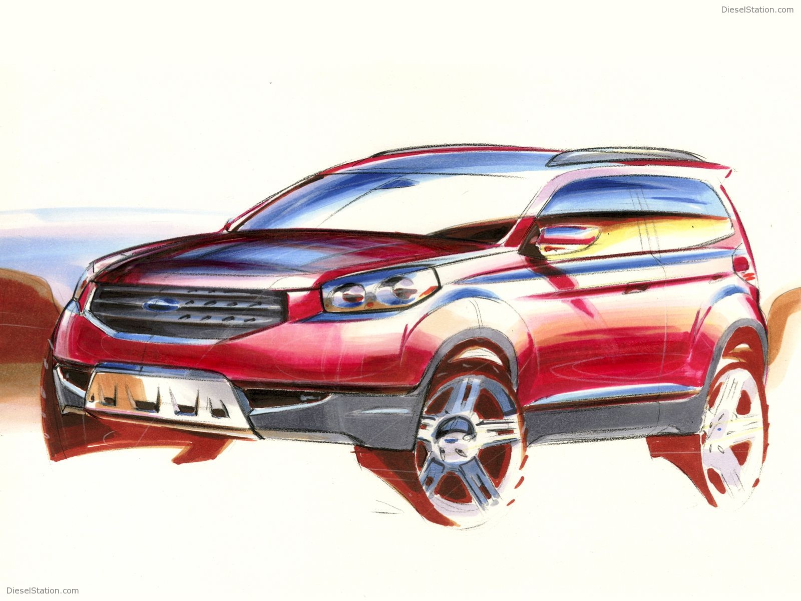 Subaru Forester 2009 Wallpapers