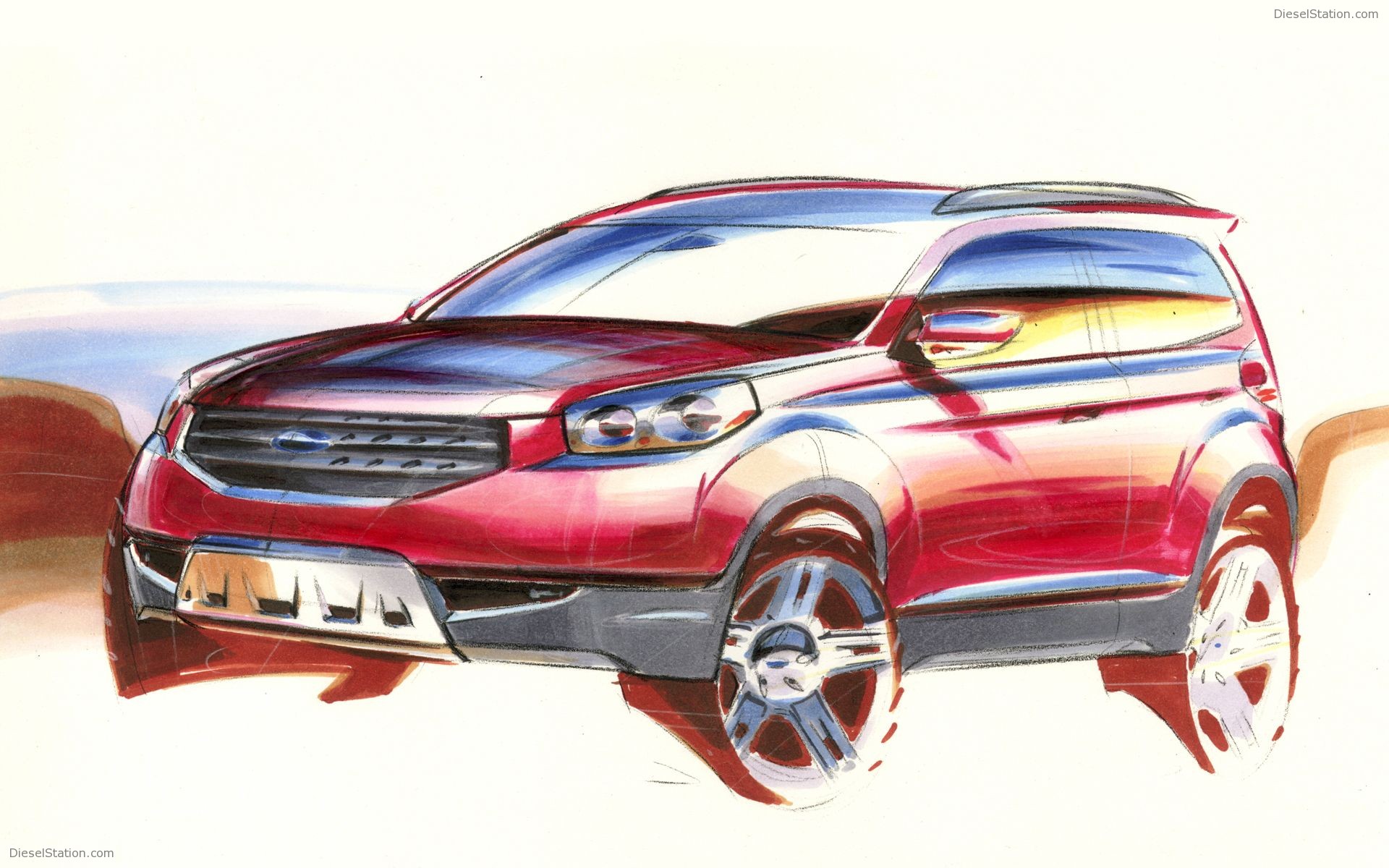 Subaru Forester 2009 Wallpapers