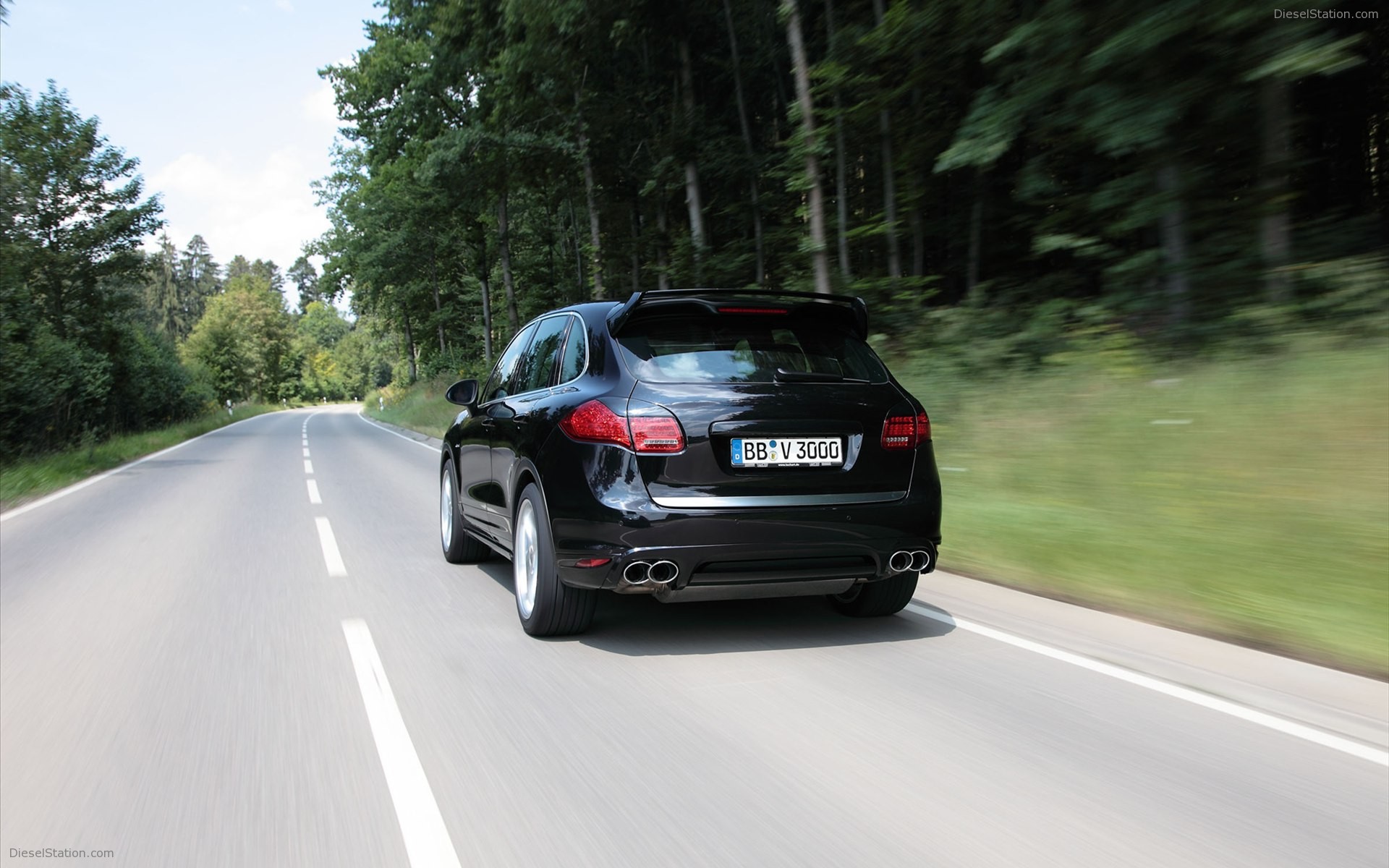 TECHART Aerodynamic Kit I for the Porsche Cayenne 2011