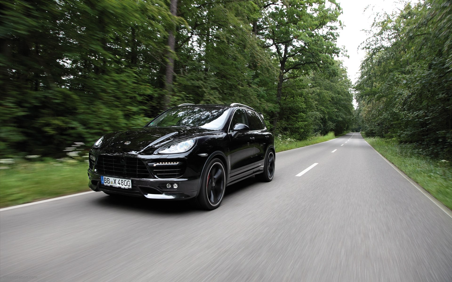 TECHART Aerodynamic Kit I for the Porsche Cayenne 2011