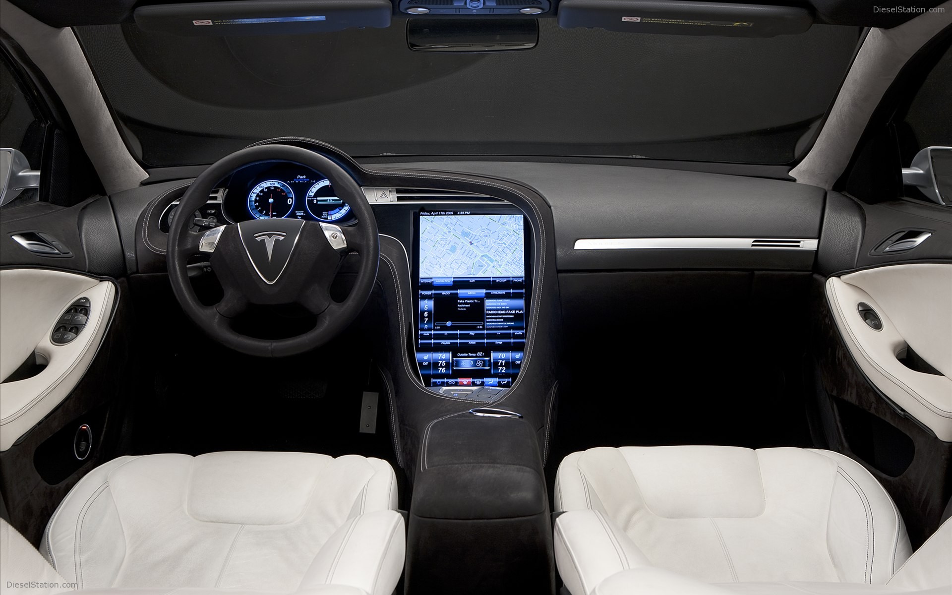 Tesla Alpha Model S 2012