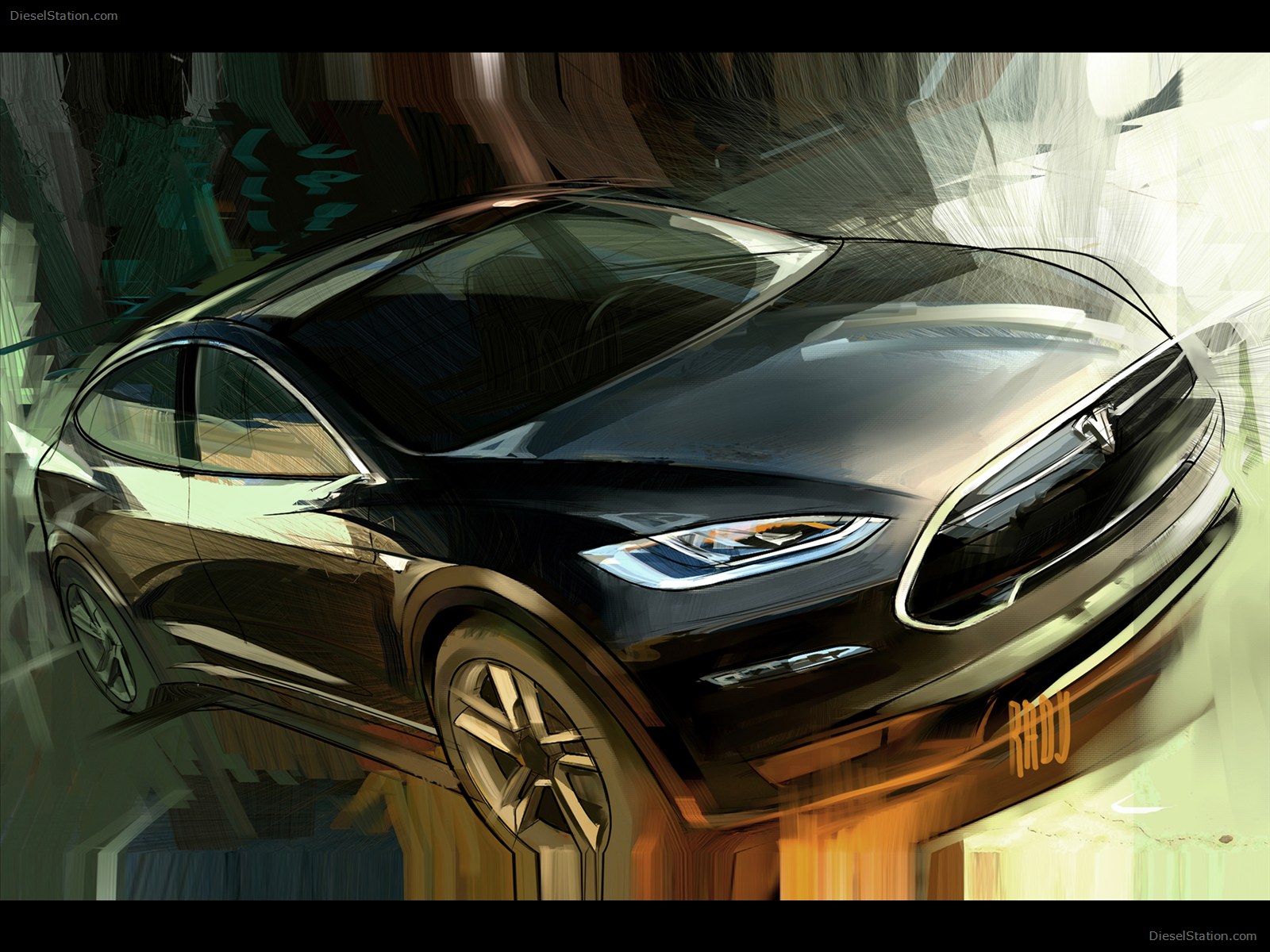 Tesla Model X 2012