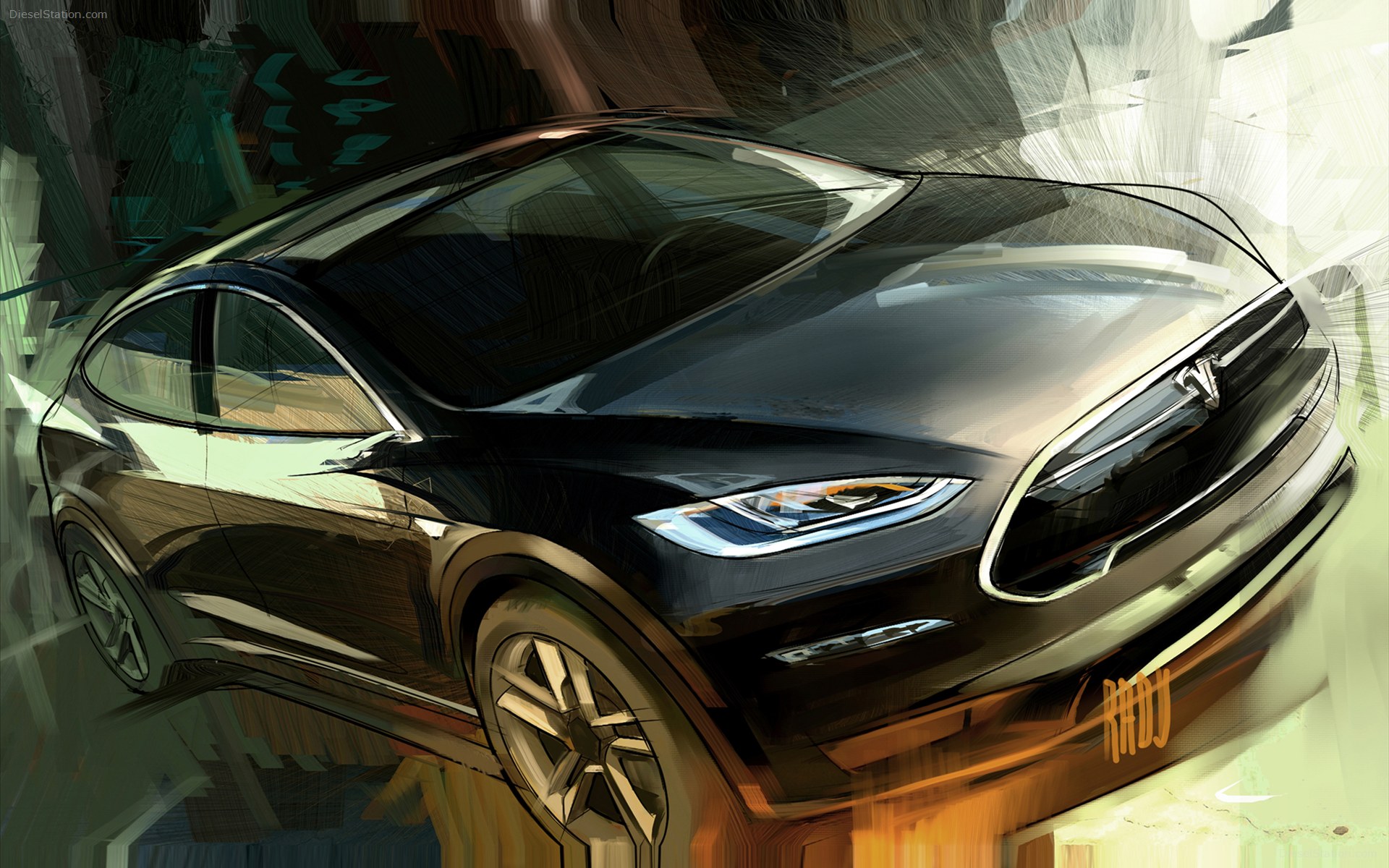 Tesla Model X 2012