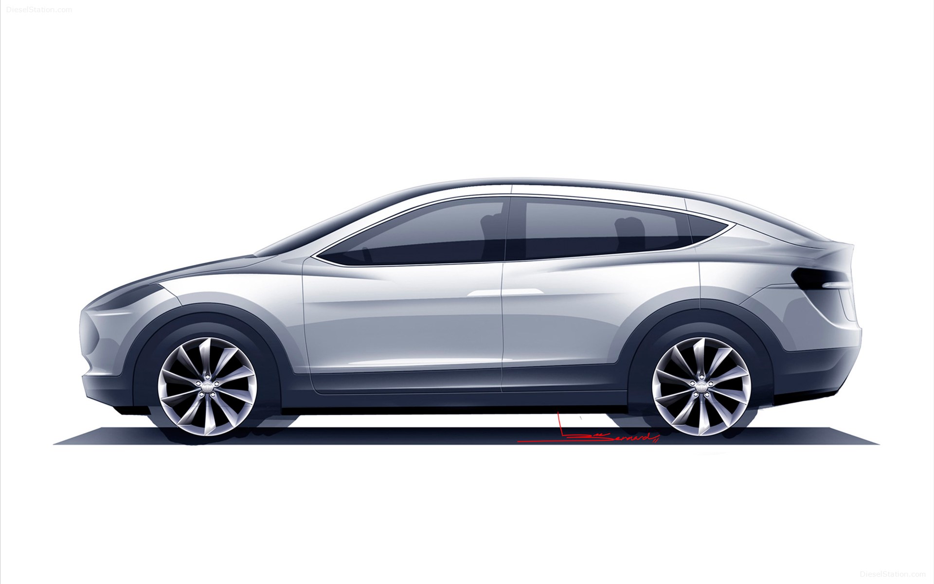 Tesla Model X 2012