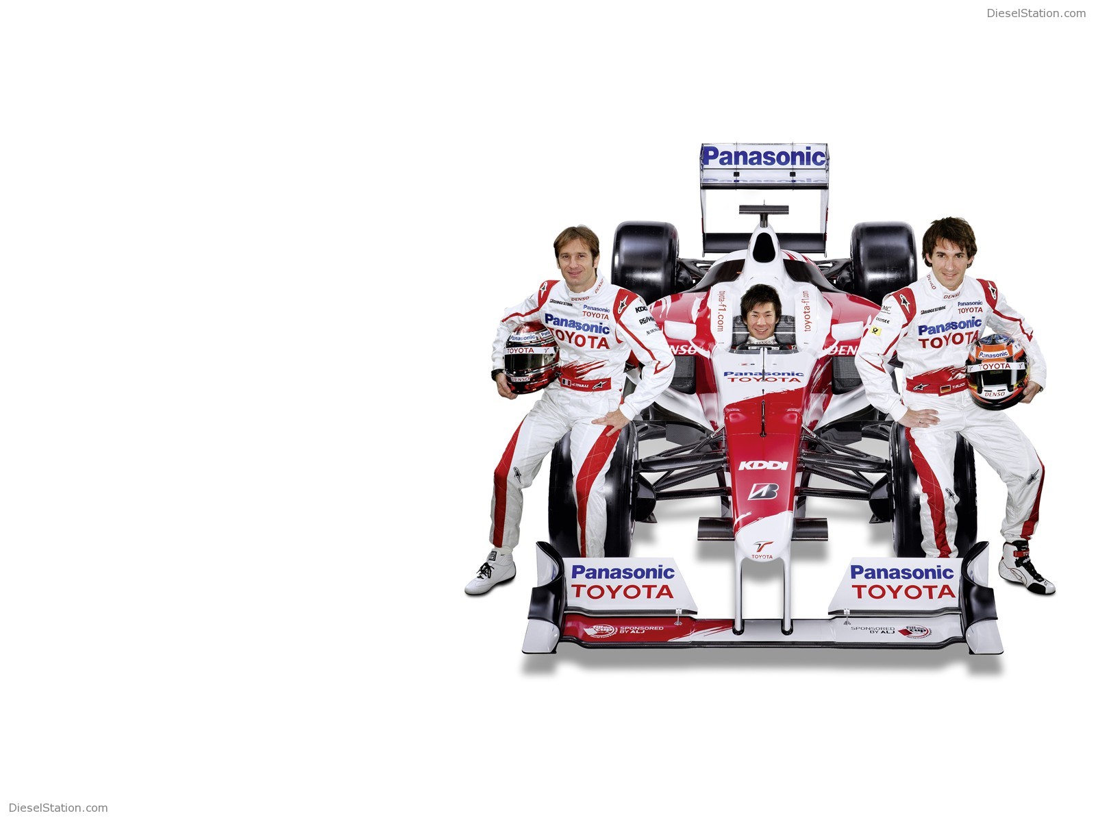 Toyota New TF109 Race Car