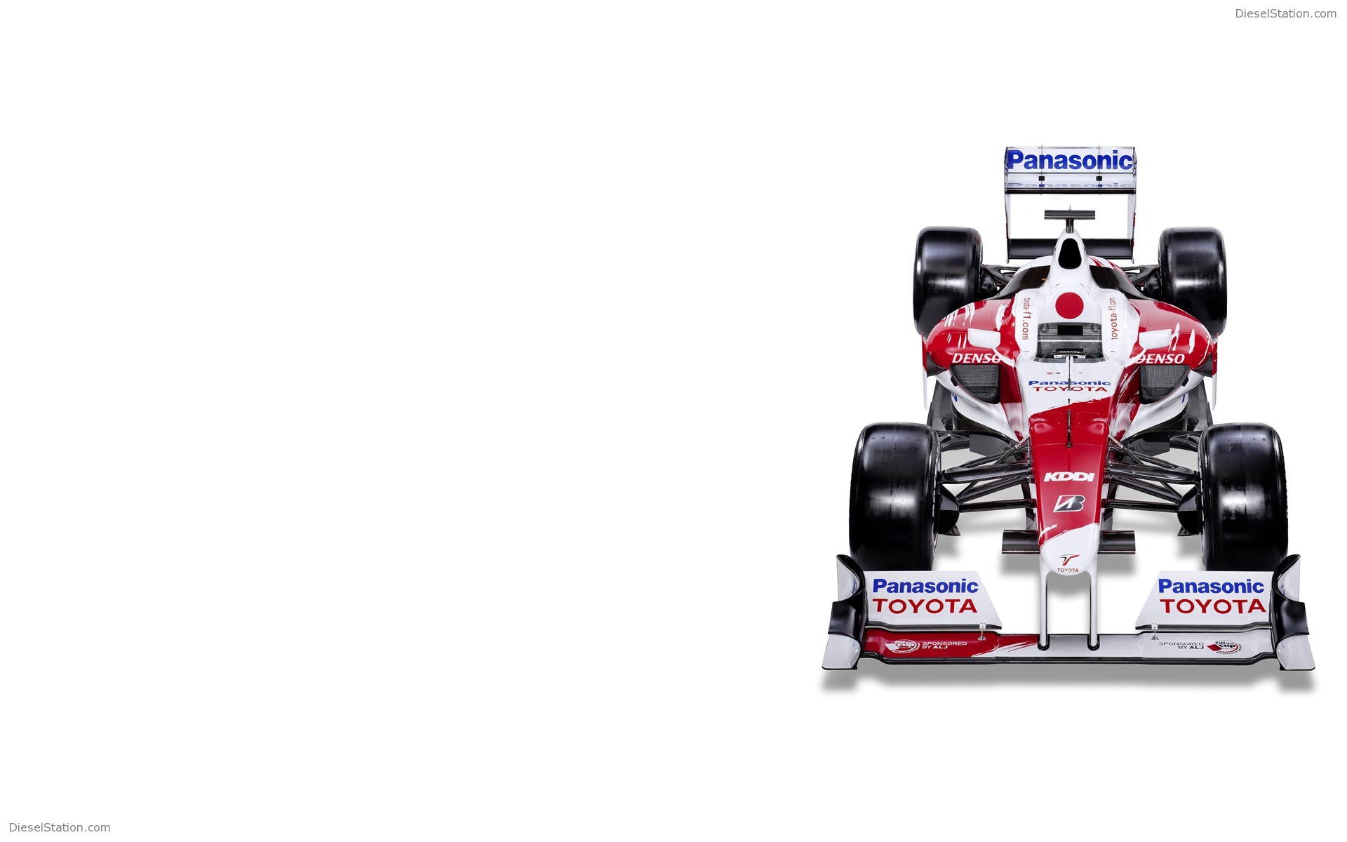 Toyota New TF109 Race Car