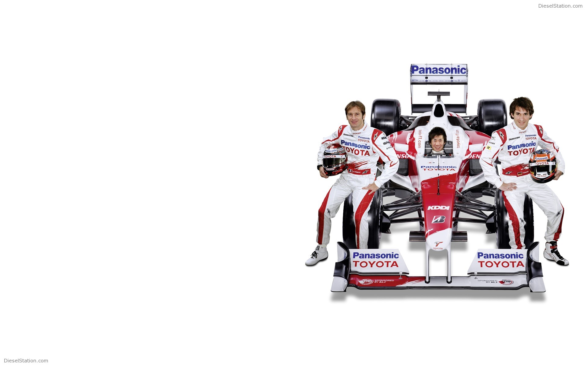 Toyota New TF109 Race Car