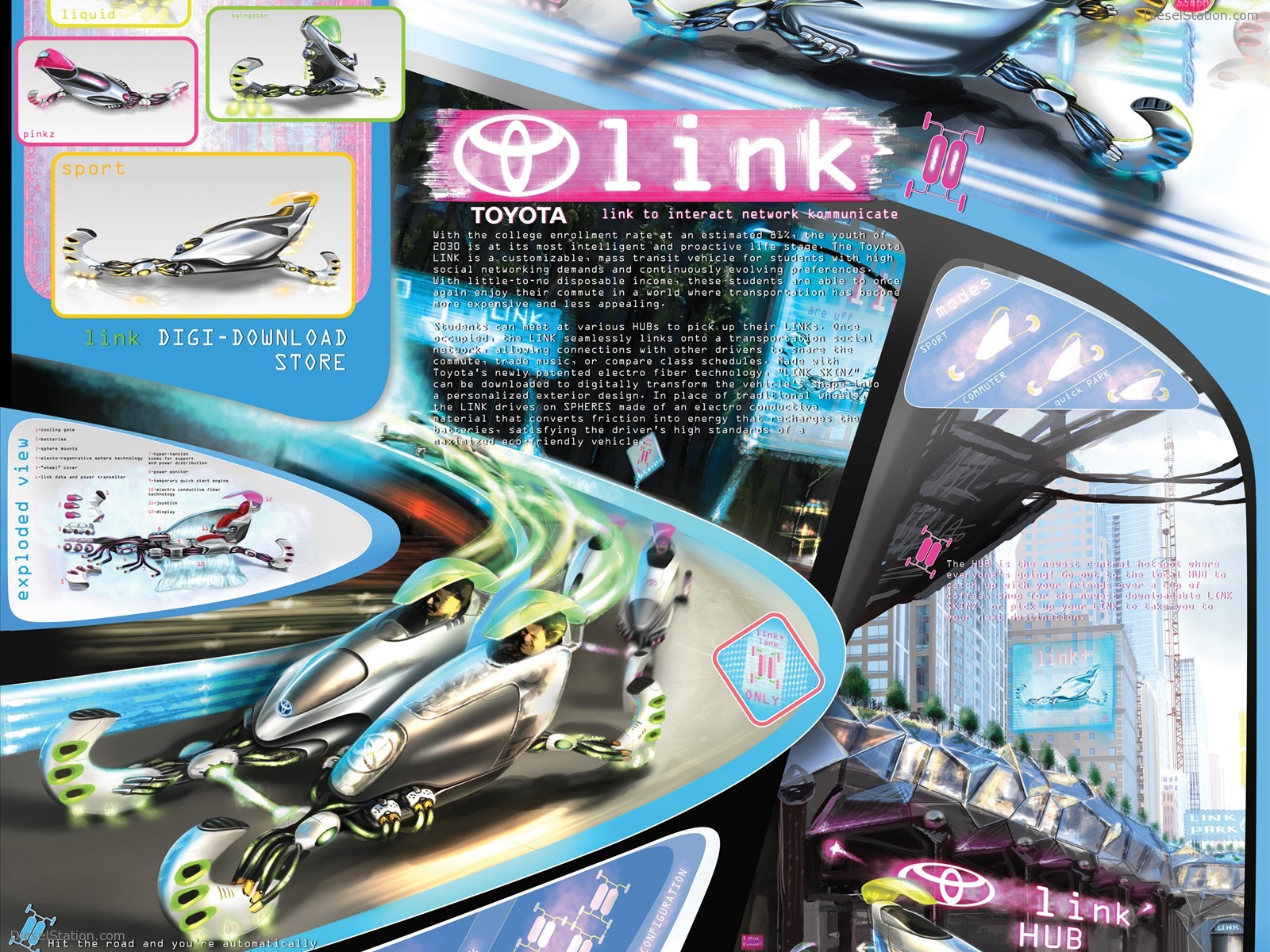 Toyota Link - LA Design Challenge 2009