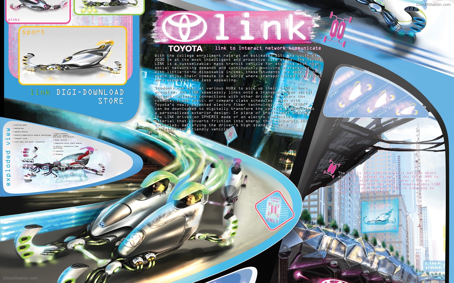 Toyota Link - LA Design Challenge 2009