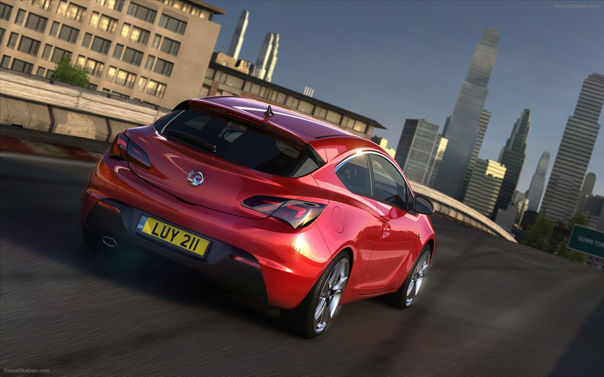 Vauxhall  Astra GTC 2012