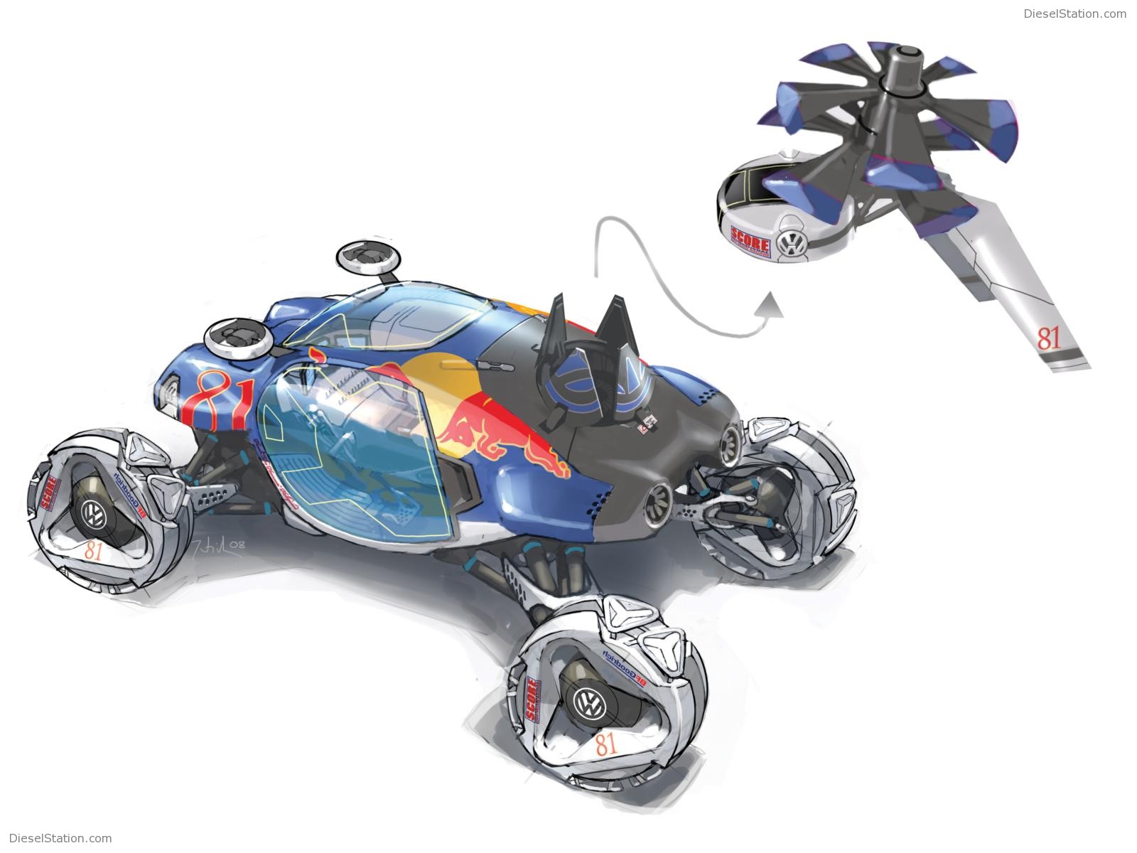 Volkswagen Bio Runner Concept - LA Design Challenge 2008