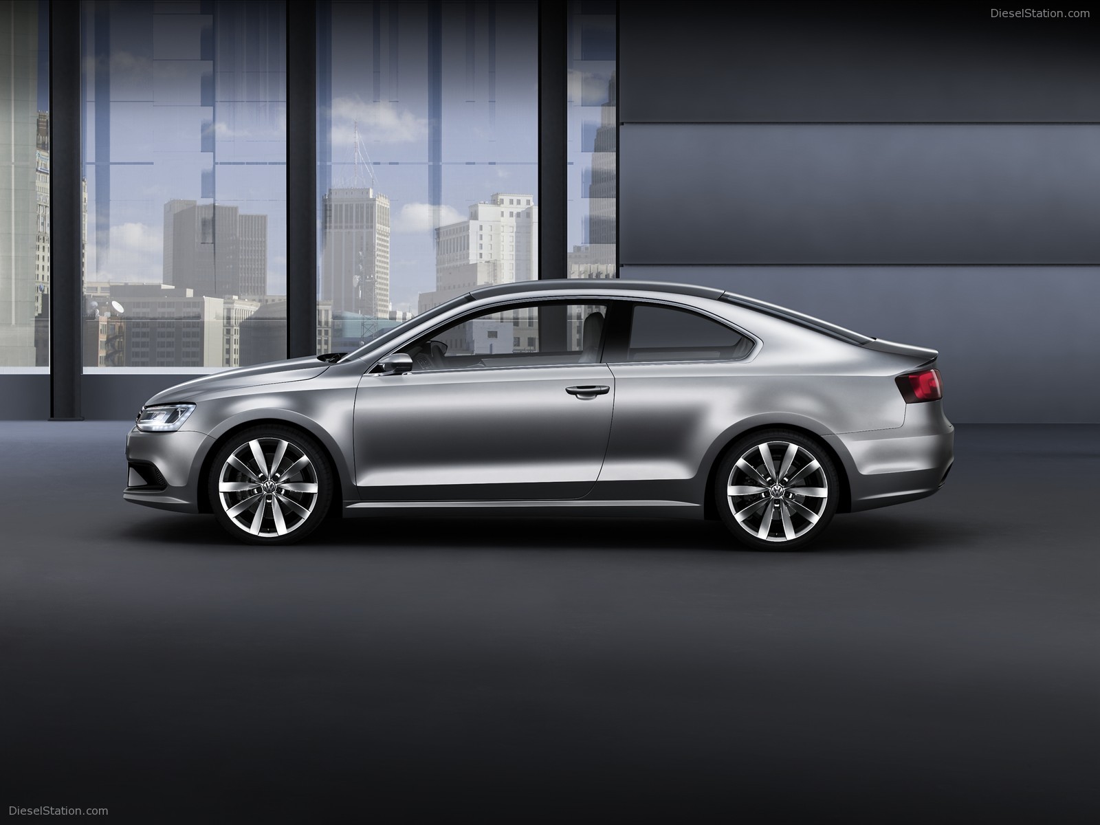 Volkswagen New Compact Coupe Hybrid Concept Car Volkswagen New Compact Coupe Hybrid Concept Car