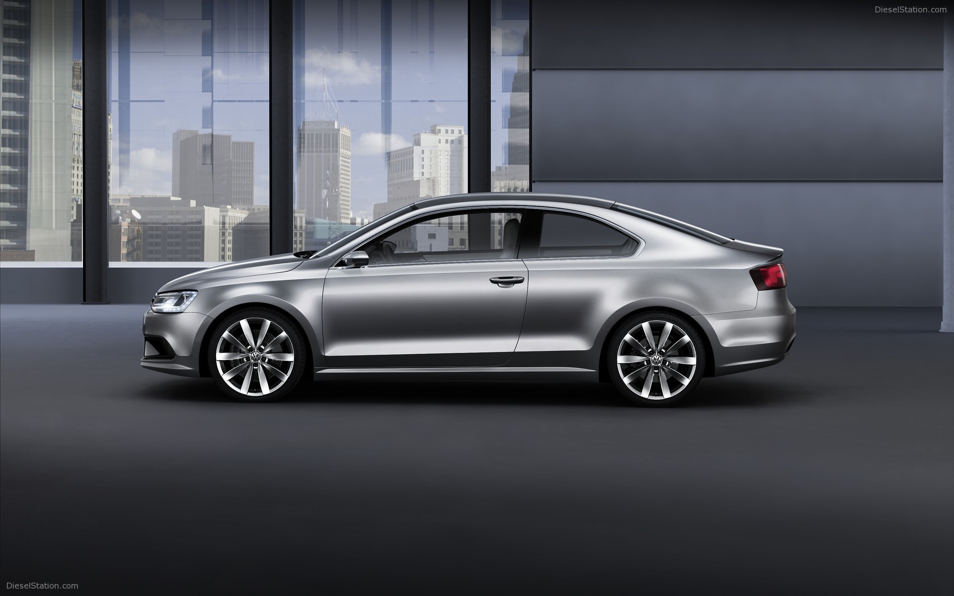 Volkswagen New Compact Coupe Hybrid Concept Car Volkswagen New Compact Coupe Hybrid Concept Car