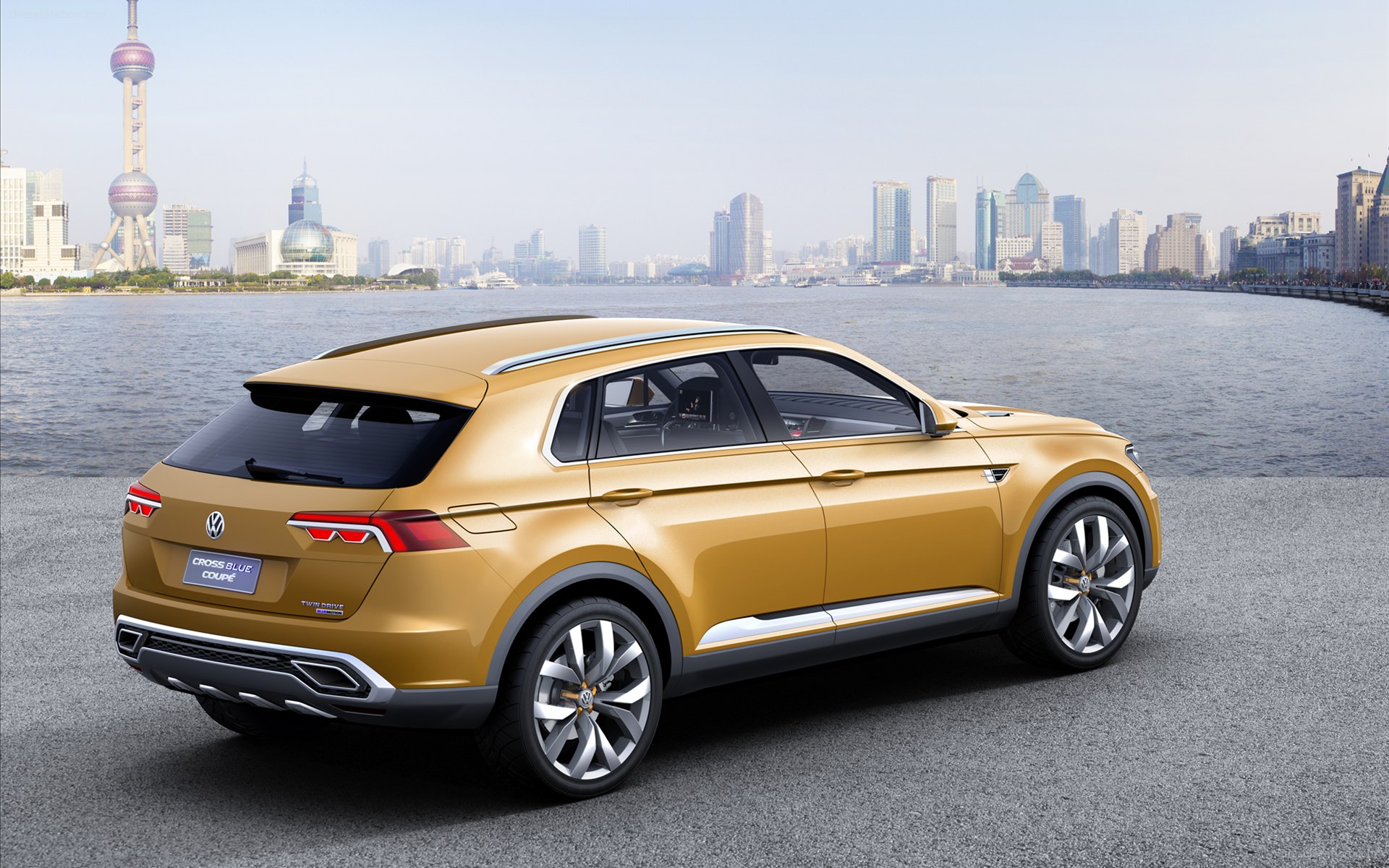Volkswagen CrossBlue Coupe Concept 2013