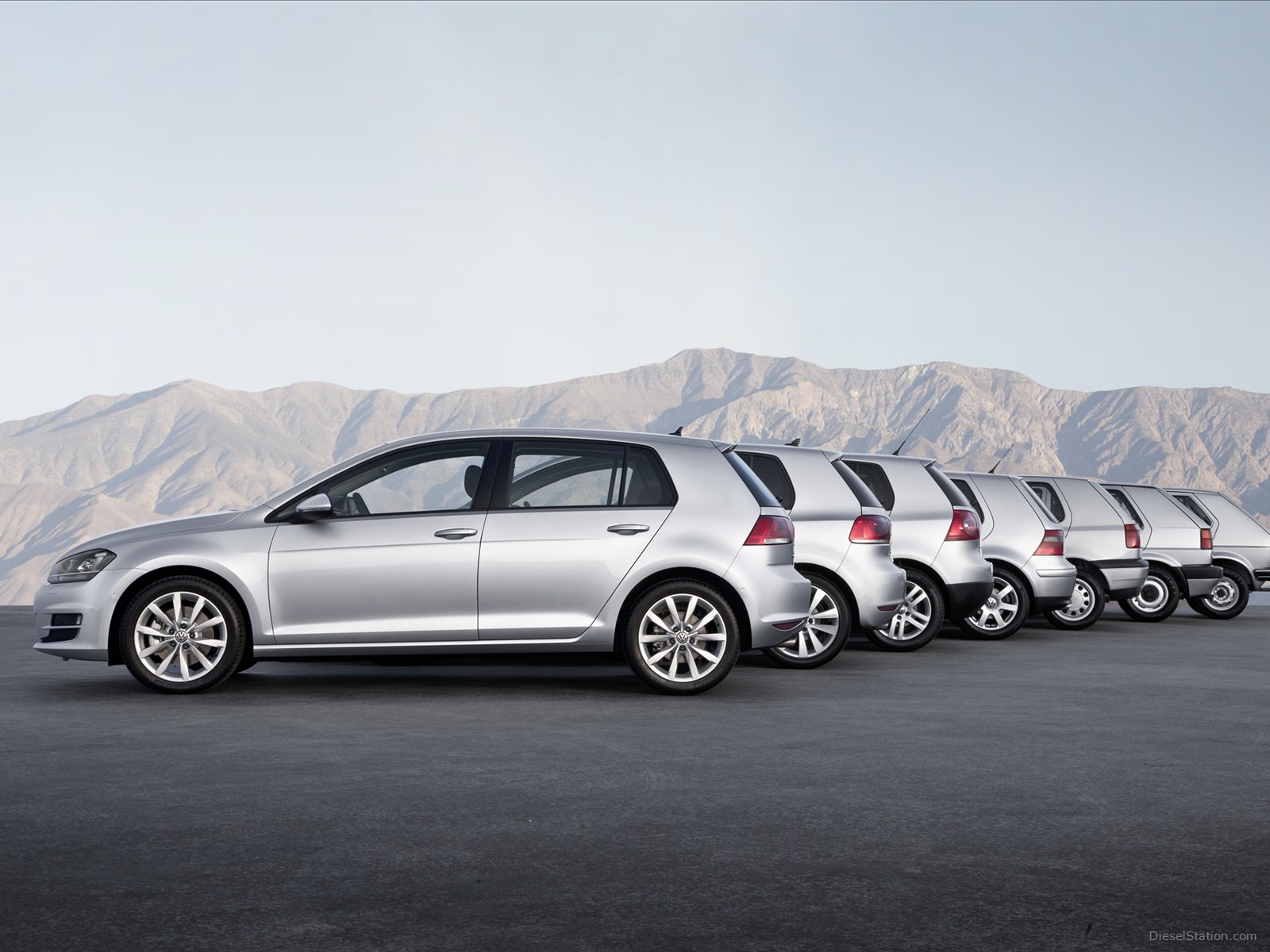 Volkswagen European Golf VII 2014