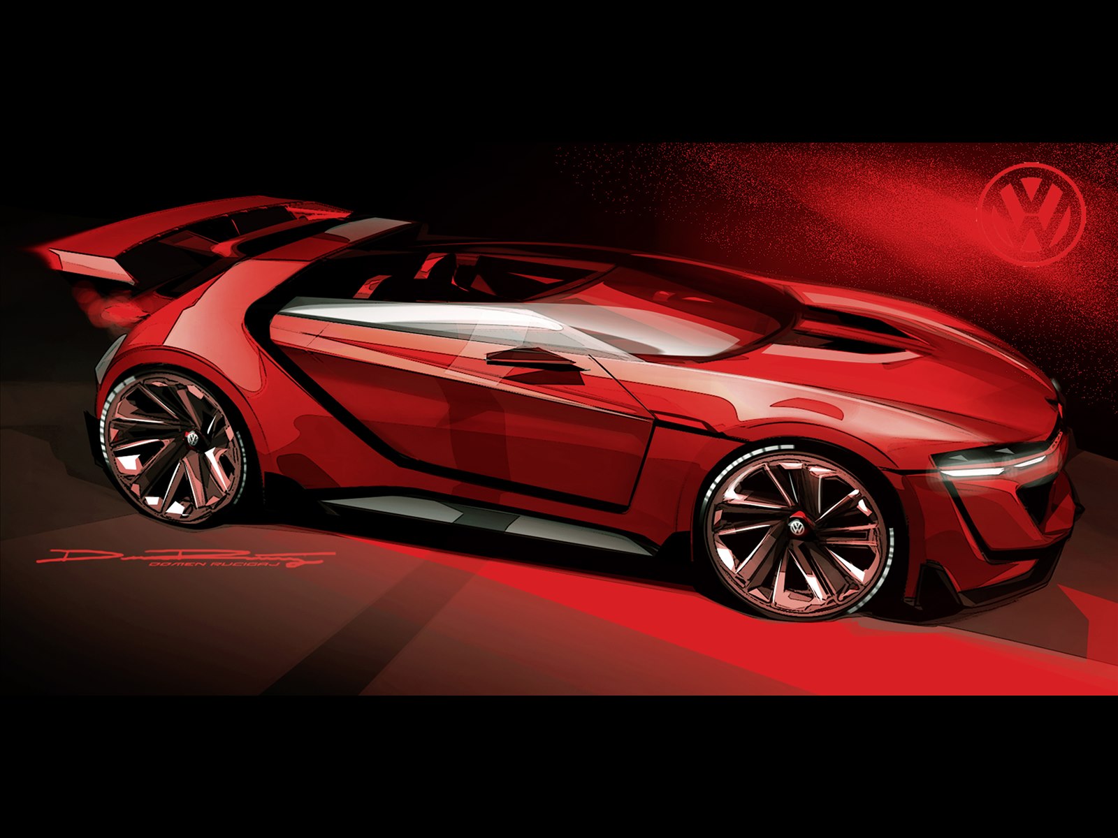 Volkswagen GTI Roadster Concept 2014