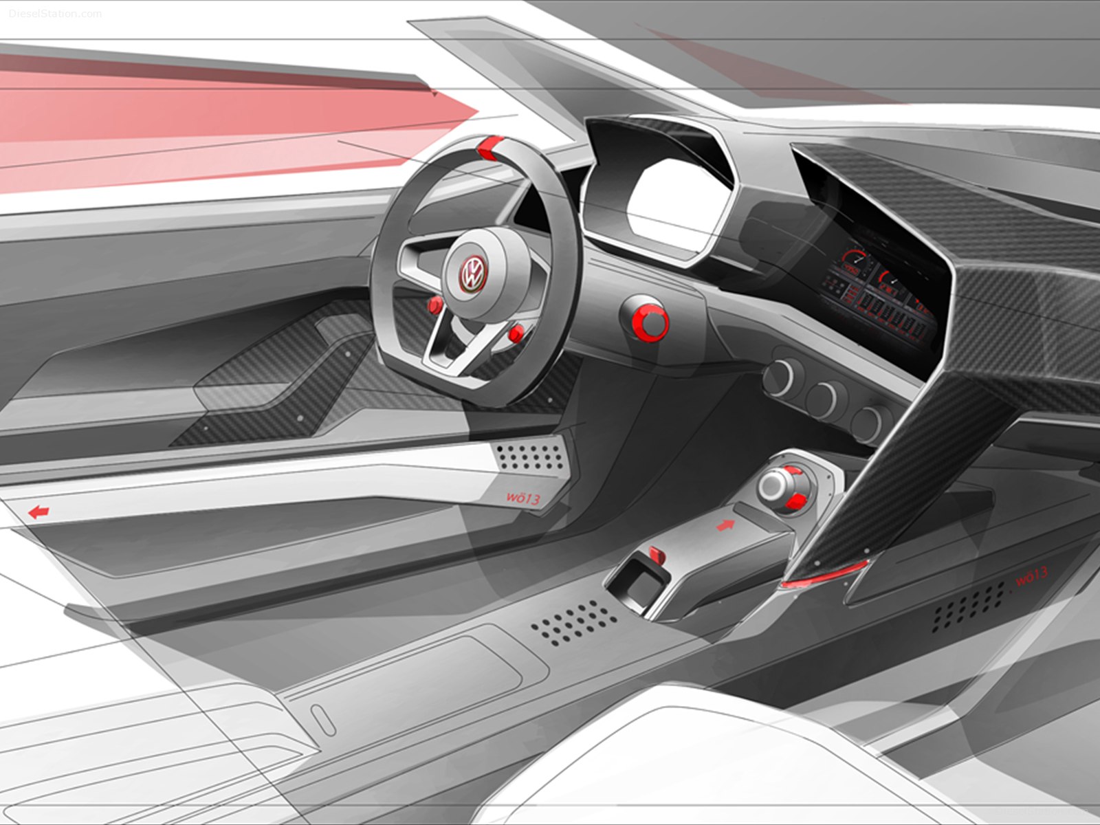 Volkswagen Design Vision GTI Concept 2013