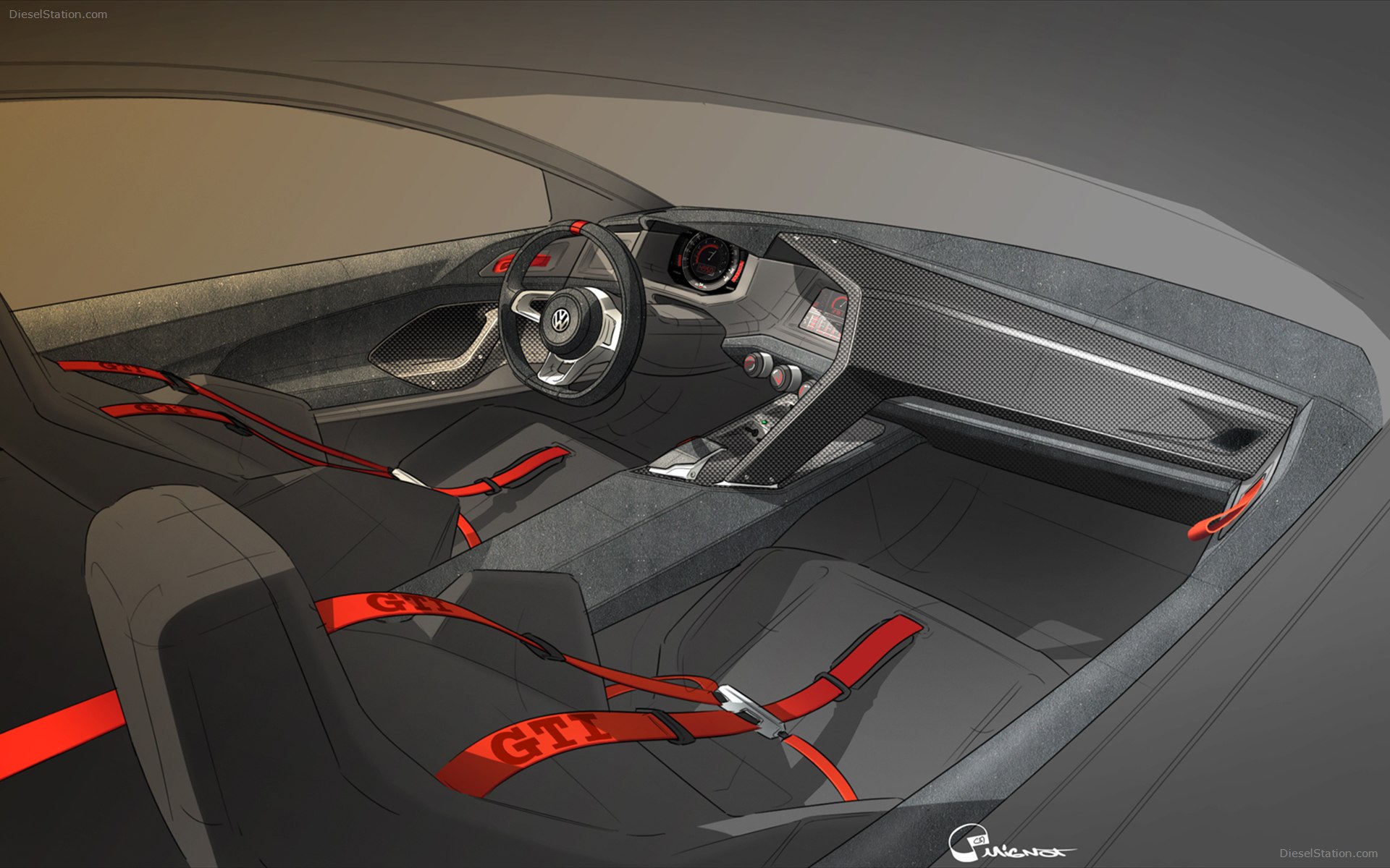 Volkswagen Design Vision GTI Concept 2013 Volkswagen Design Vision GTI Concept 2013
