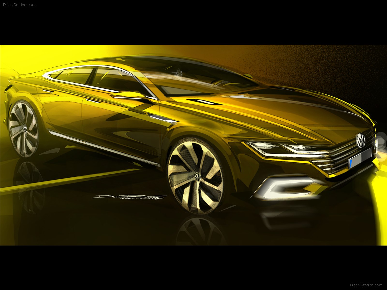 Volkswagen Sport Coupe GTE Concept 2015