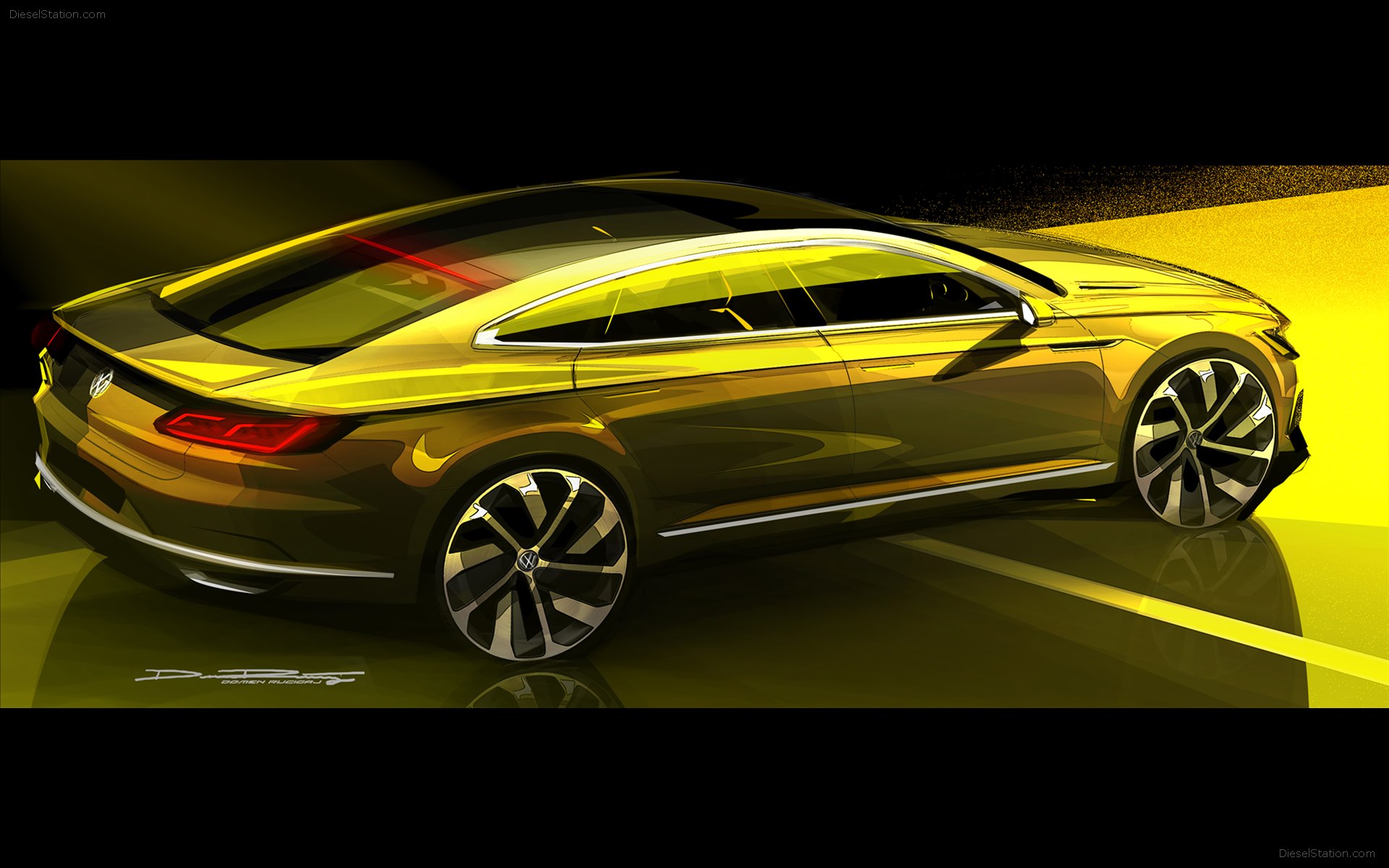 Volkswagen Sport Coupe GTE Concept 2015
