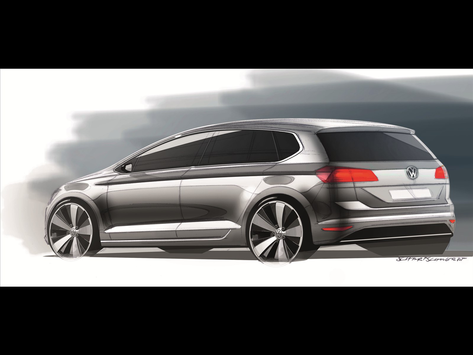 Volkswagen Golf Sportsvan Concept 2013