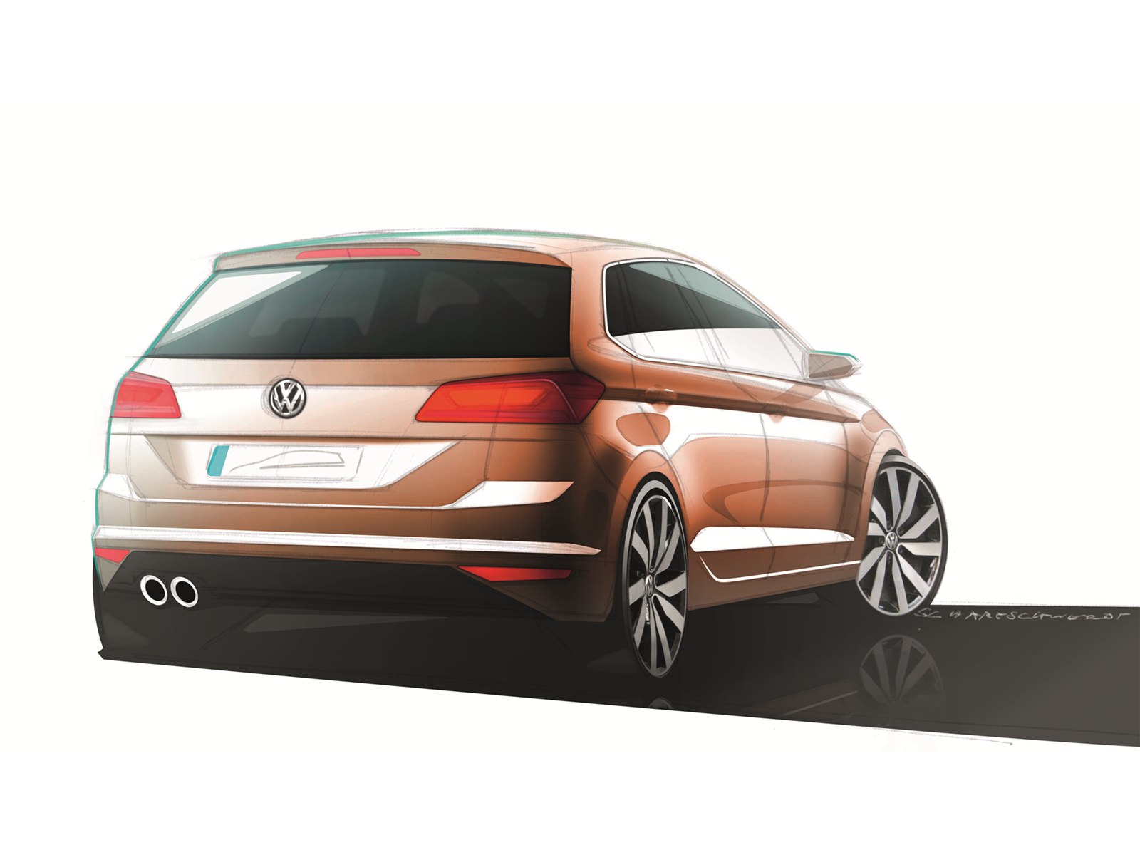 Volkswagen Golf Sportsvan Concept 2013