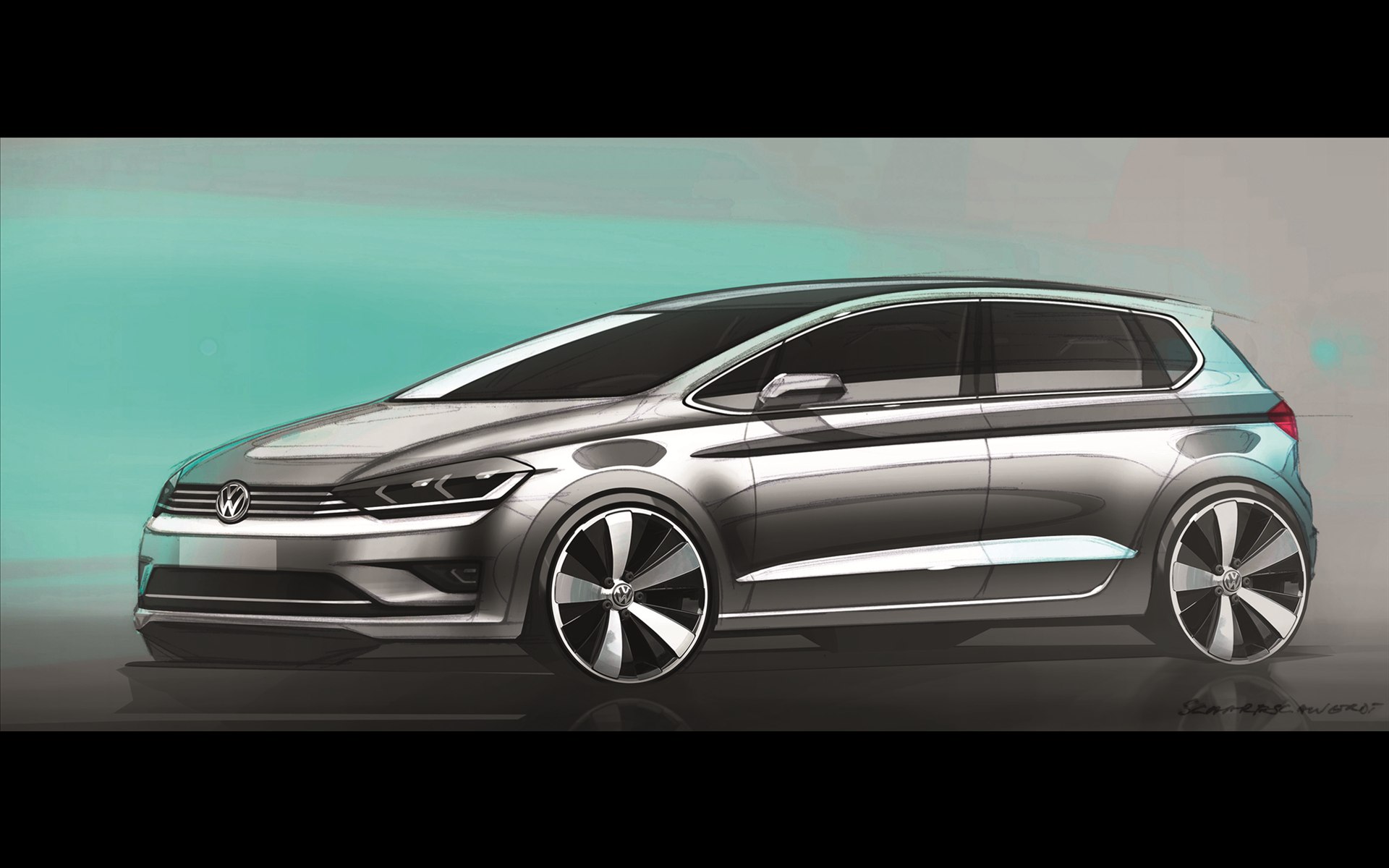 Volkswagen Golf Sportsvan Concept 2013 Volkswagen Golf Sportsvan Concept 2013