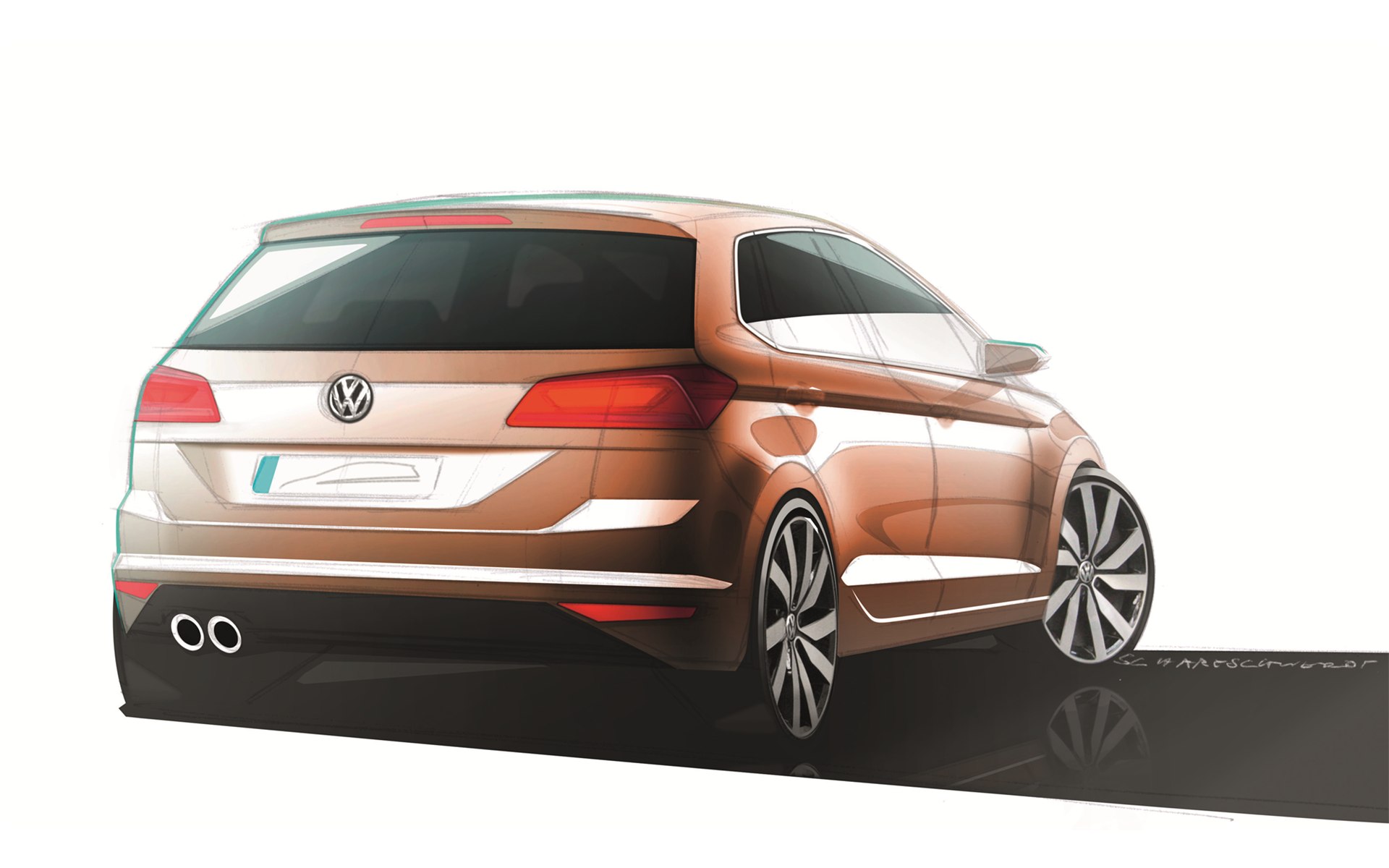 Volkswagen Golf Sportsvan Concept 2013