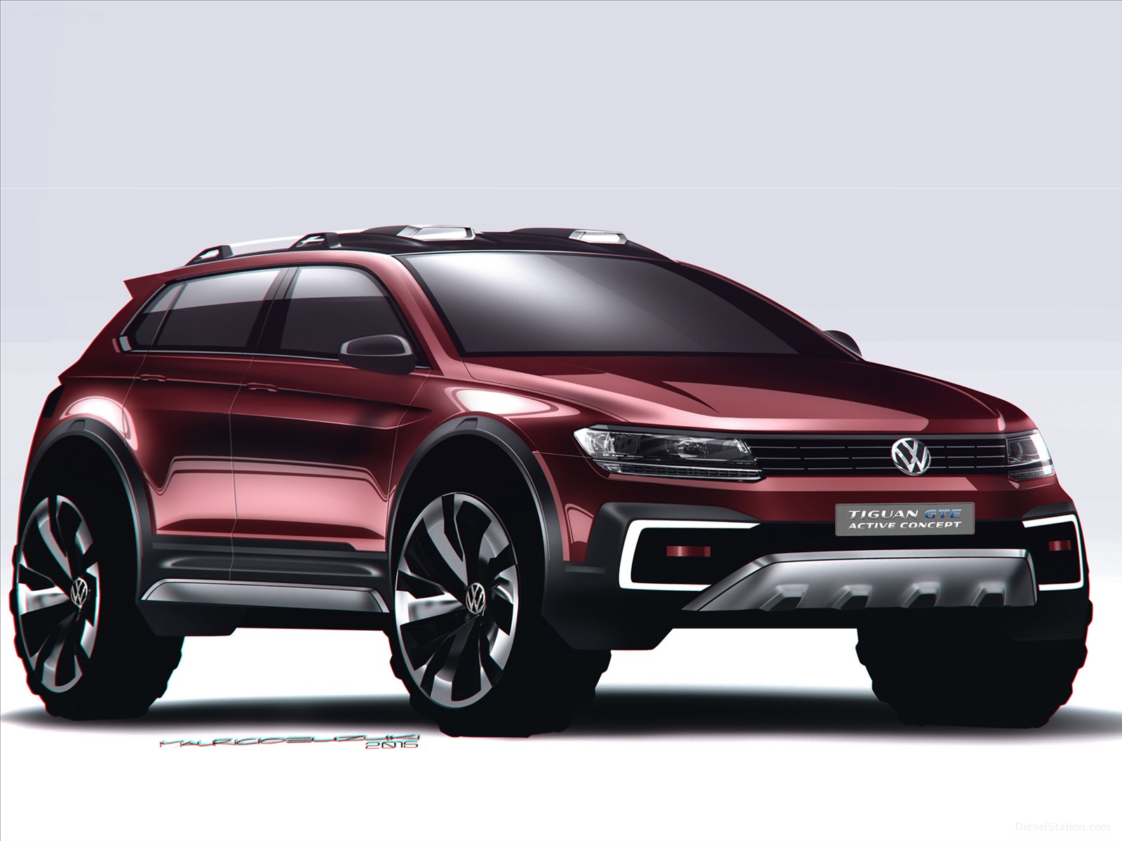 Volkswagen Tiguan GTE Active Concept 2016