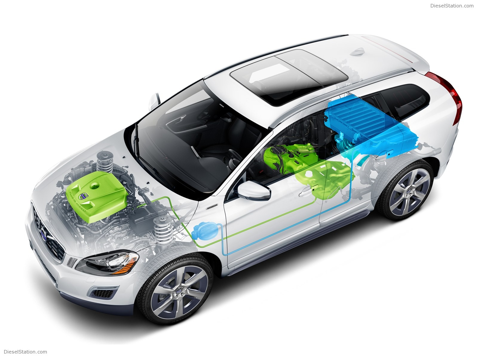 Volvo XC60 Plug-in Hybrid Concept 2012