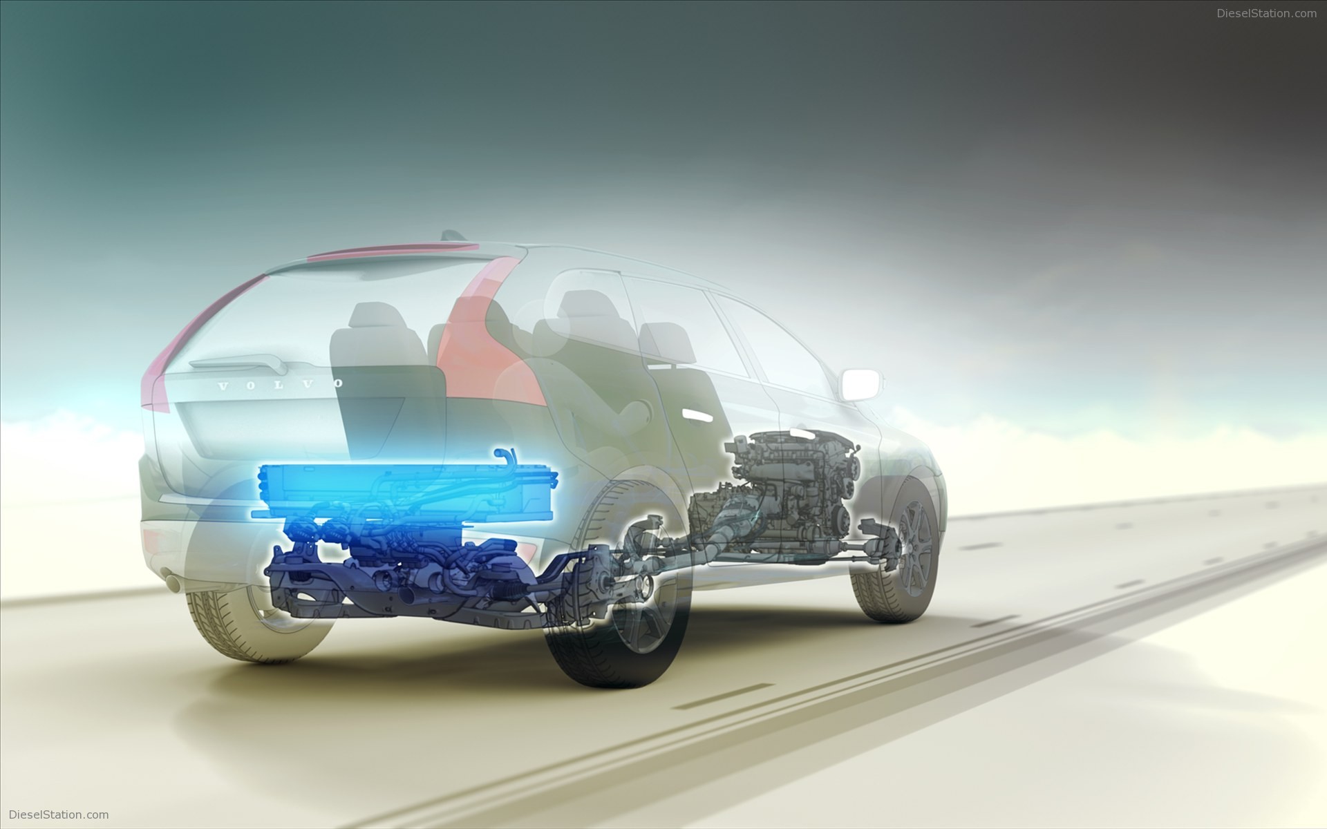 Volvo XC60 Plug-in Hybrid Concept 2012