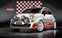 Abarth New 500 Rally Car