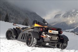 KTM X Bow in Winter Action