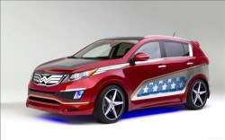 Wonder Woman Kia Sportage 2013