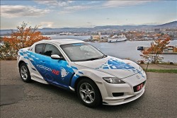 MAZDA HYDROGEN ROTARY VEHICLE