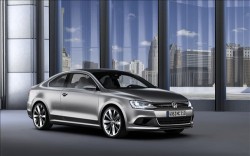 Volkswagen New Compact Coupe Hybrid Concept Car